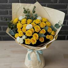 Букет цветов из:  Розы #REPLACE_PRED# Табунах