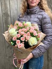 Букет цветов из:  Розы в Табунах