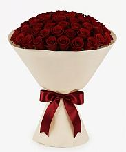 Букет 101 Бордовая роза Блэк Бакарра в Табунах