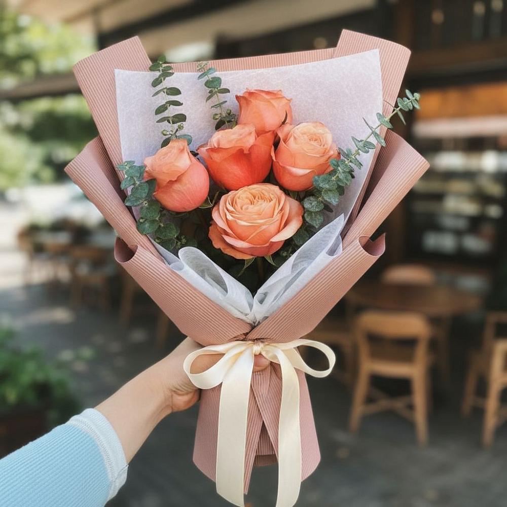 Букет цветов из: Розы в Табунах