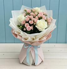 Букет цветов из:  Розы в Табунах