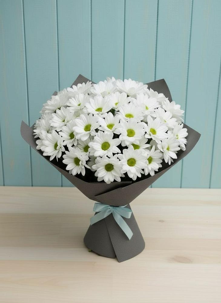 Букет цветов из: Хризантемы в Табунах