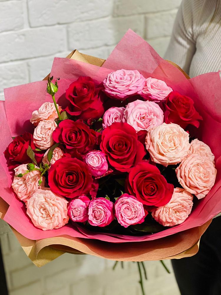 Букет цветов из: Розы в Табунах