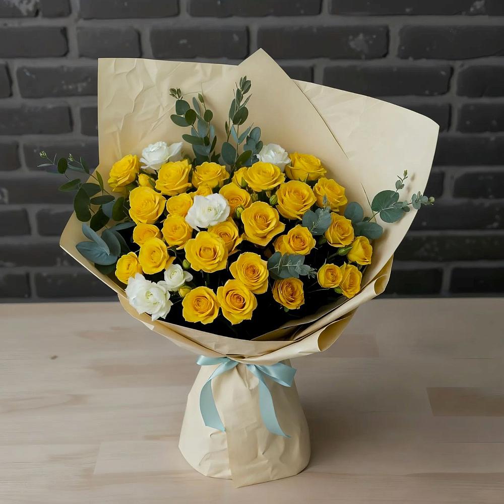 Букет цветов из: Розы в Табунах