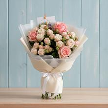 Букет цветов из:  Розы в Табунах