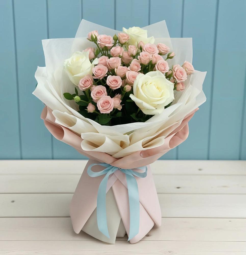 Букет цветов из: Розы в Табунах